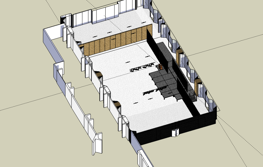 sketch of the CC26 masquerade stage